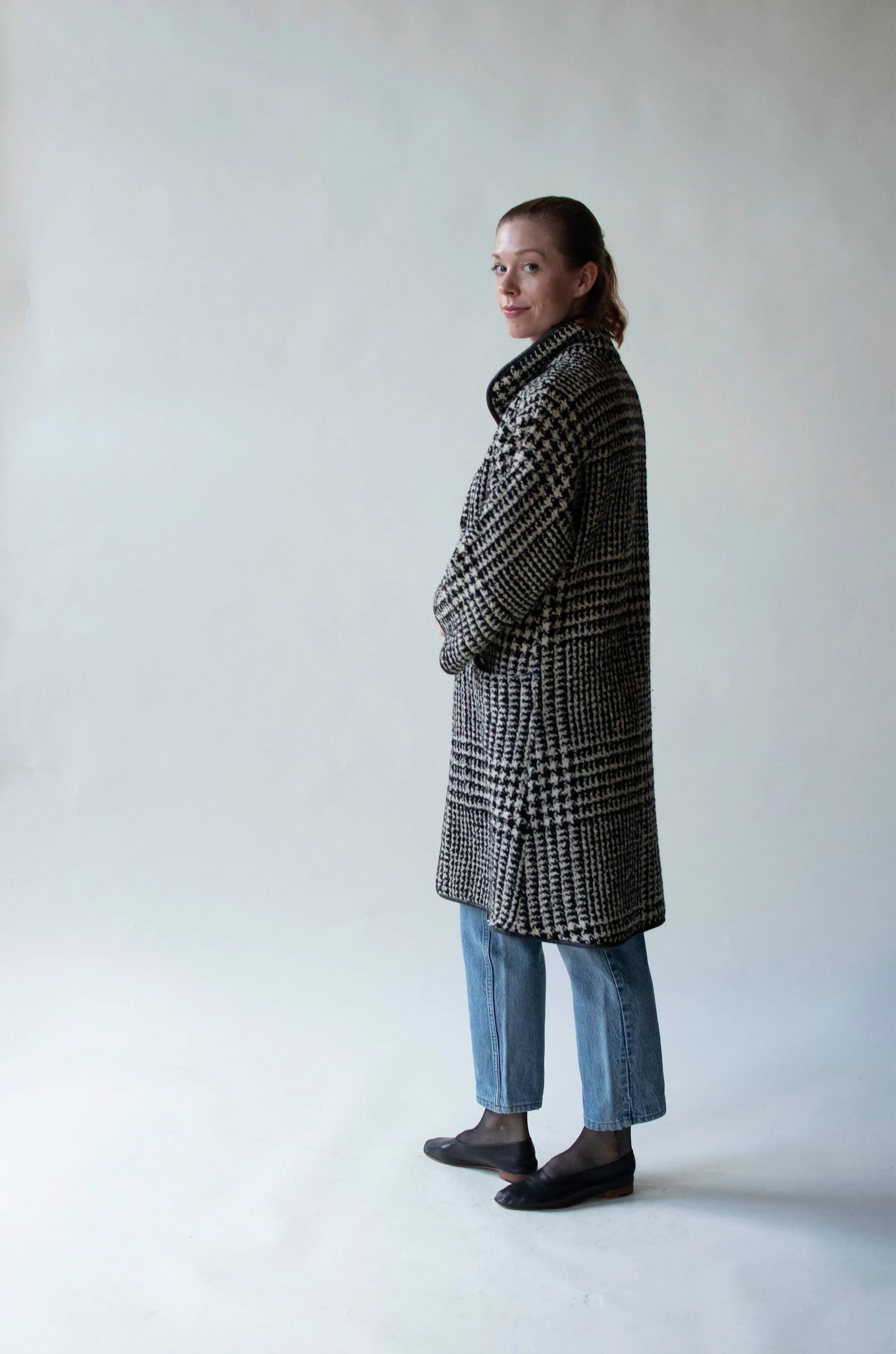 1960s Houndstooth Coat