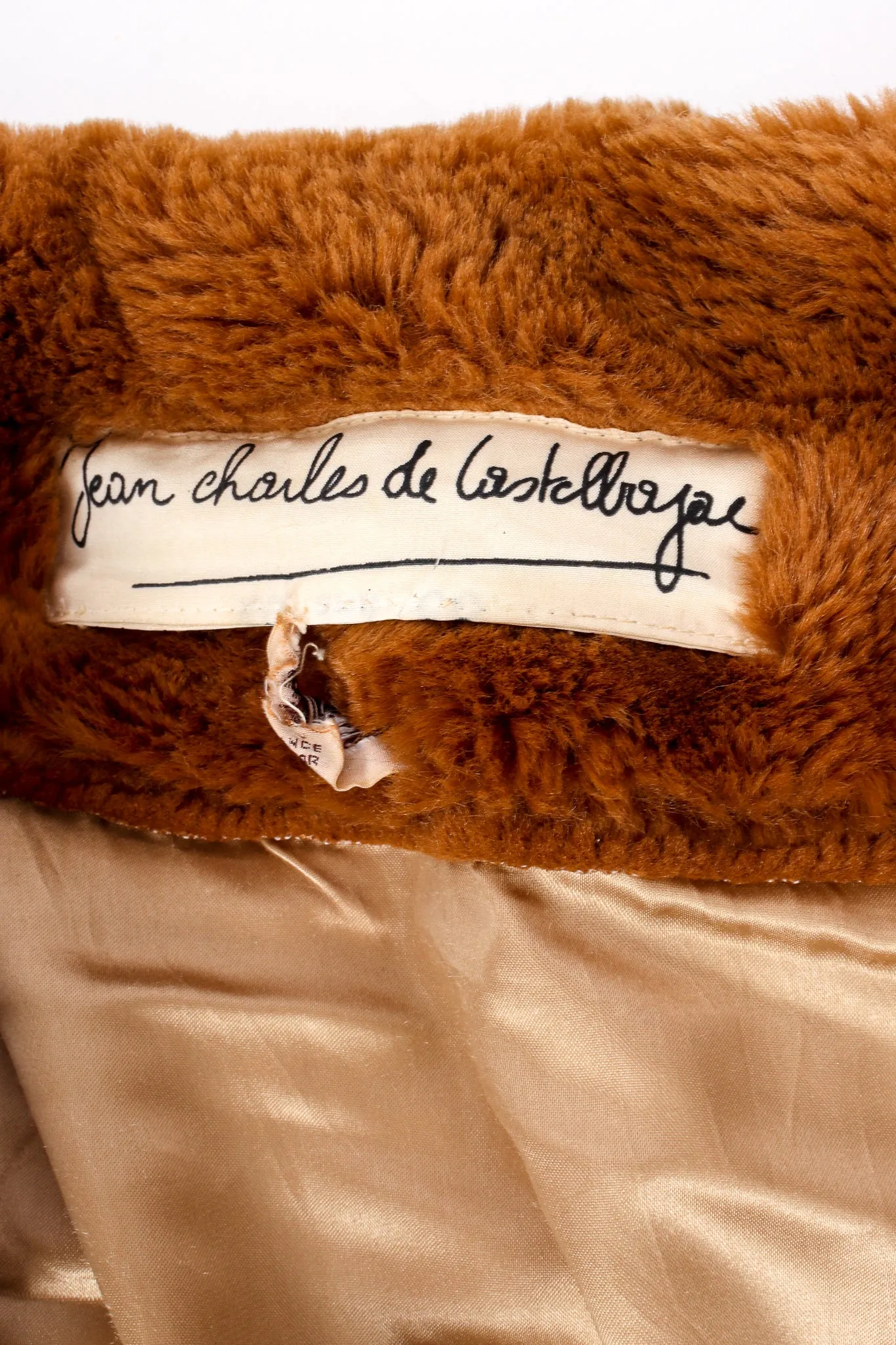 1988 A/W Arche de Noé Teddy Bear Coat