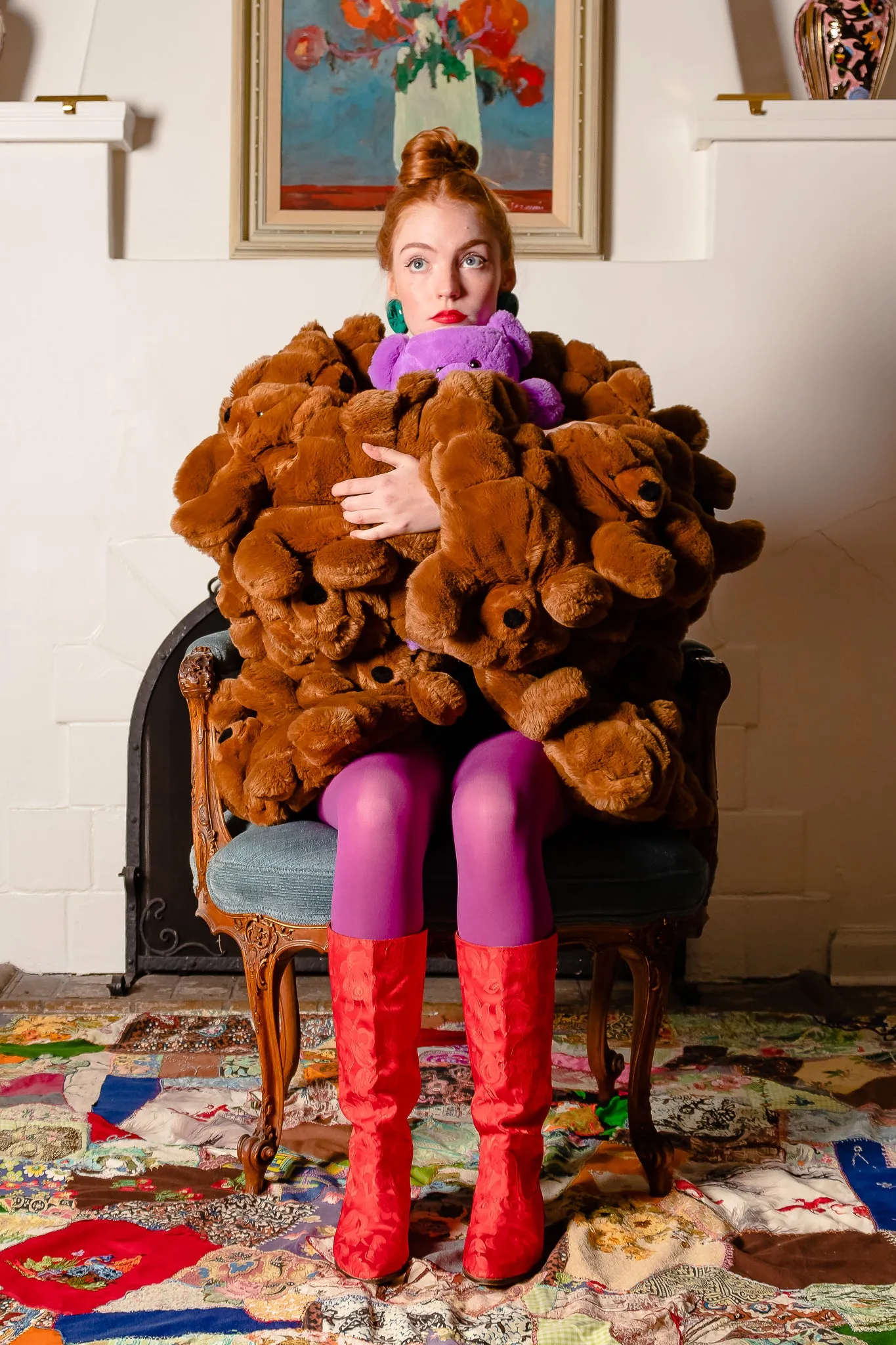 1988 A/W Arche de Noé Teddy Bear Coat