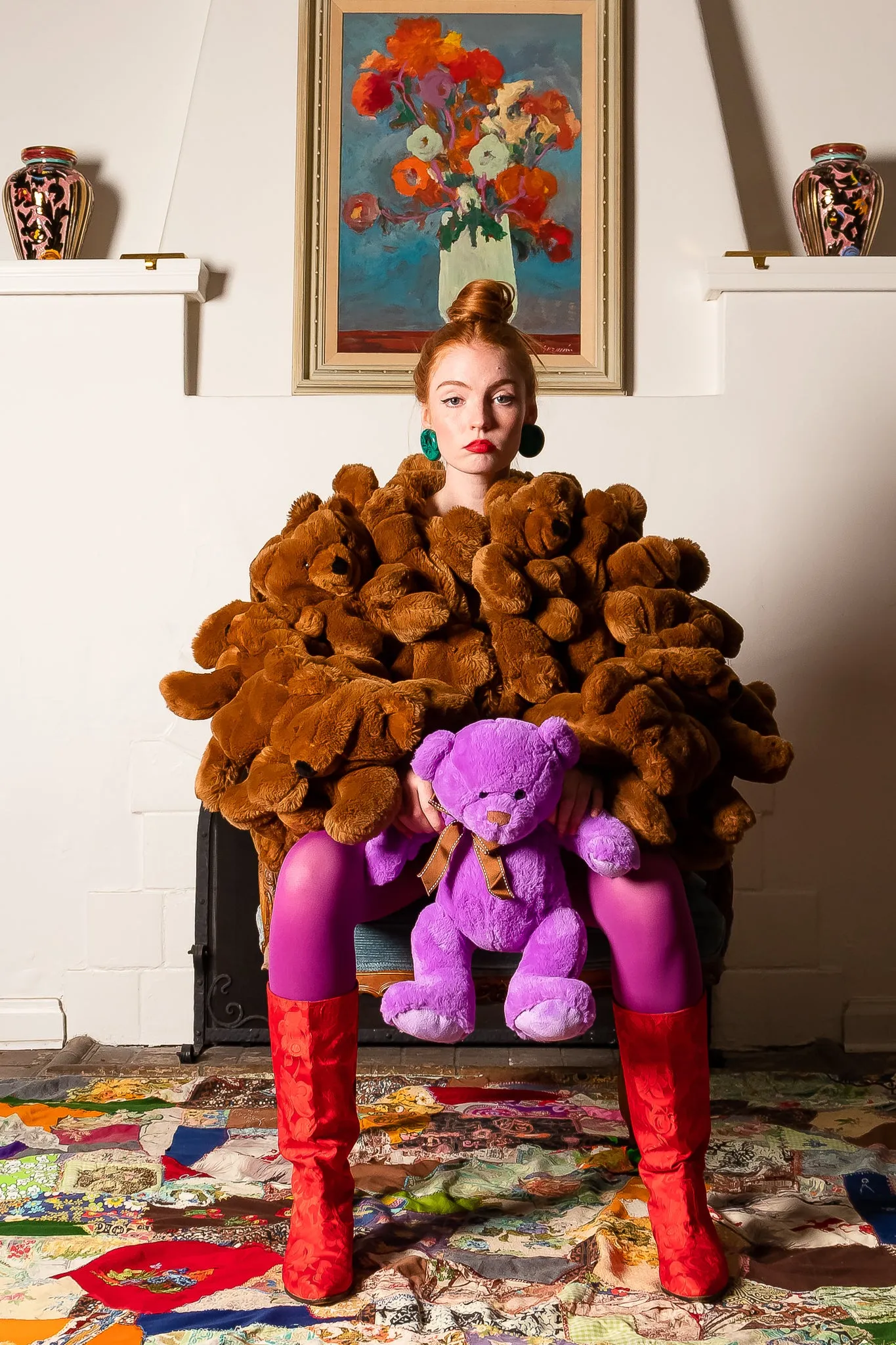 1988 A/W Arche de Noé Teddy Bear Coat