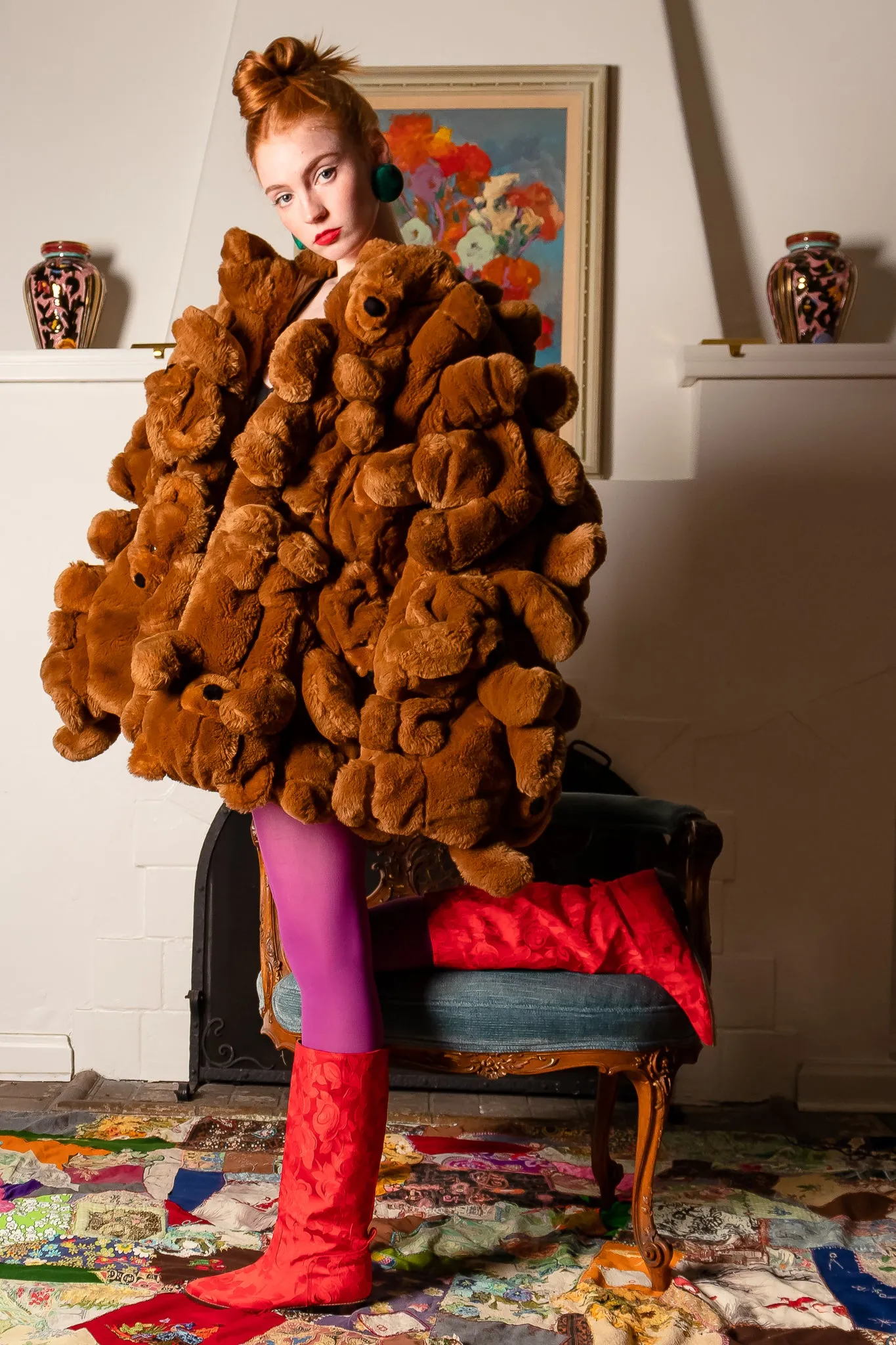 1988 A/W Arche de Noé Teddy Bear Coat