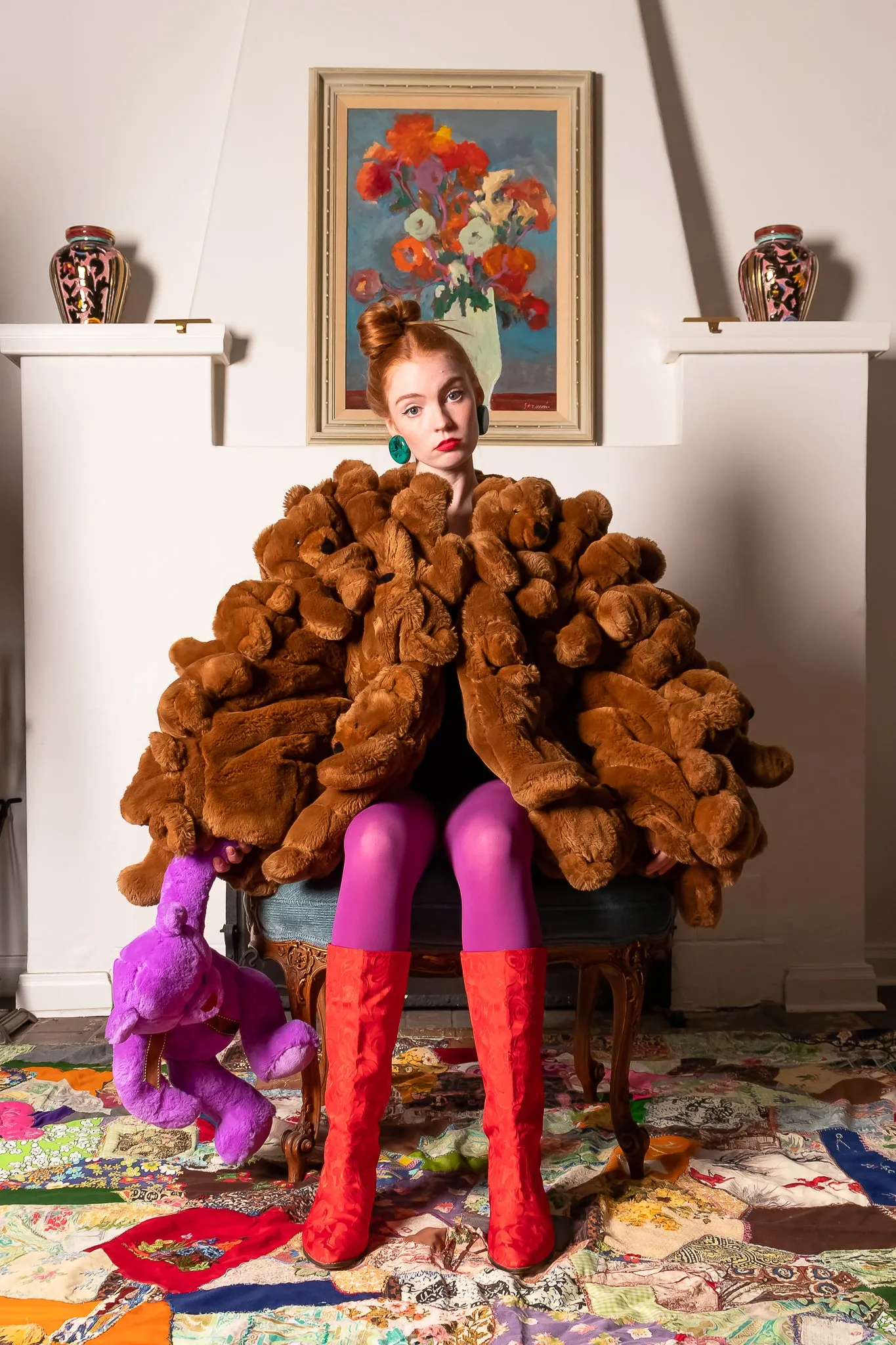 1988 A/W Arche de Noé Teddy Bear Coat