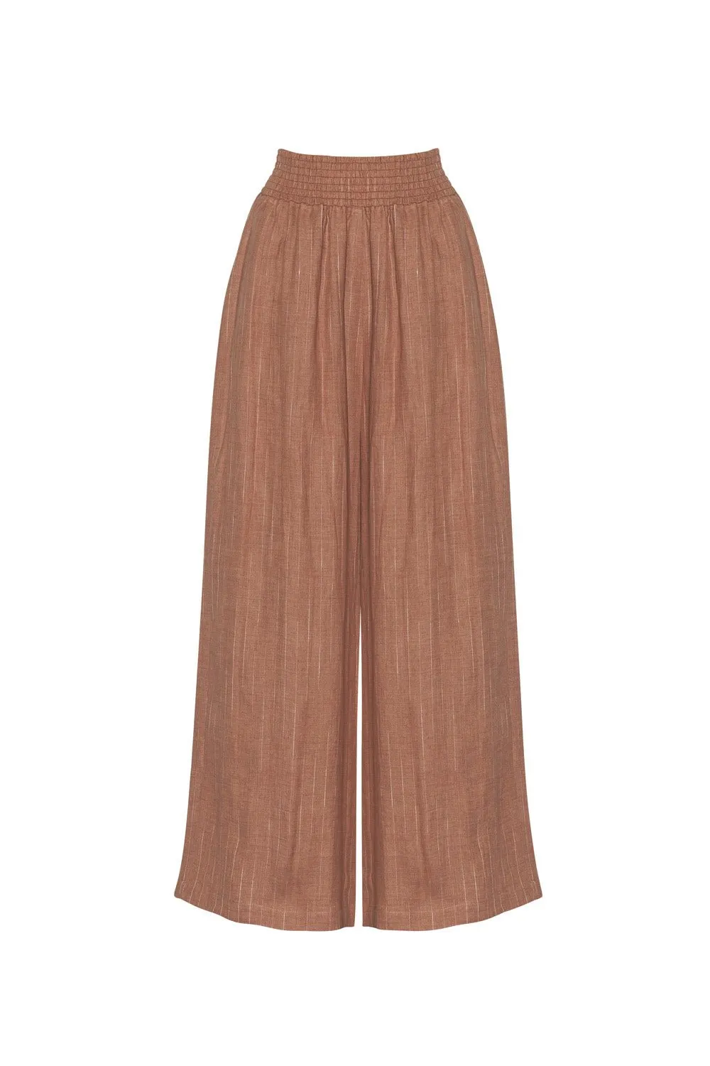 Chianti Pant | Caramel Stripe