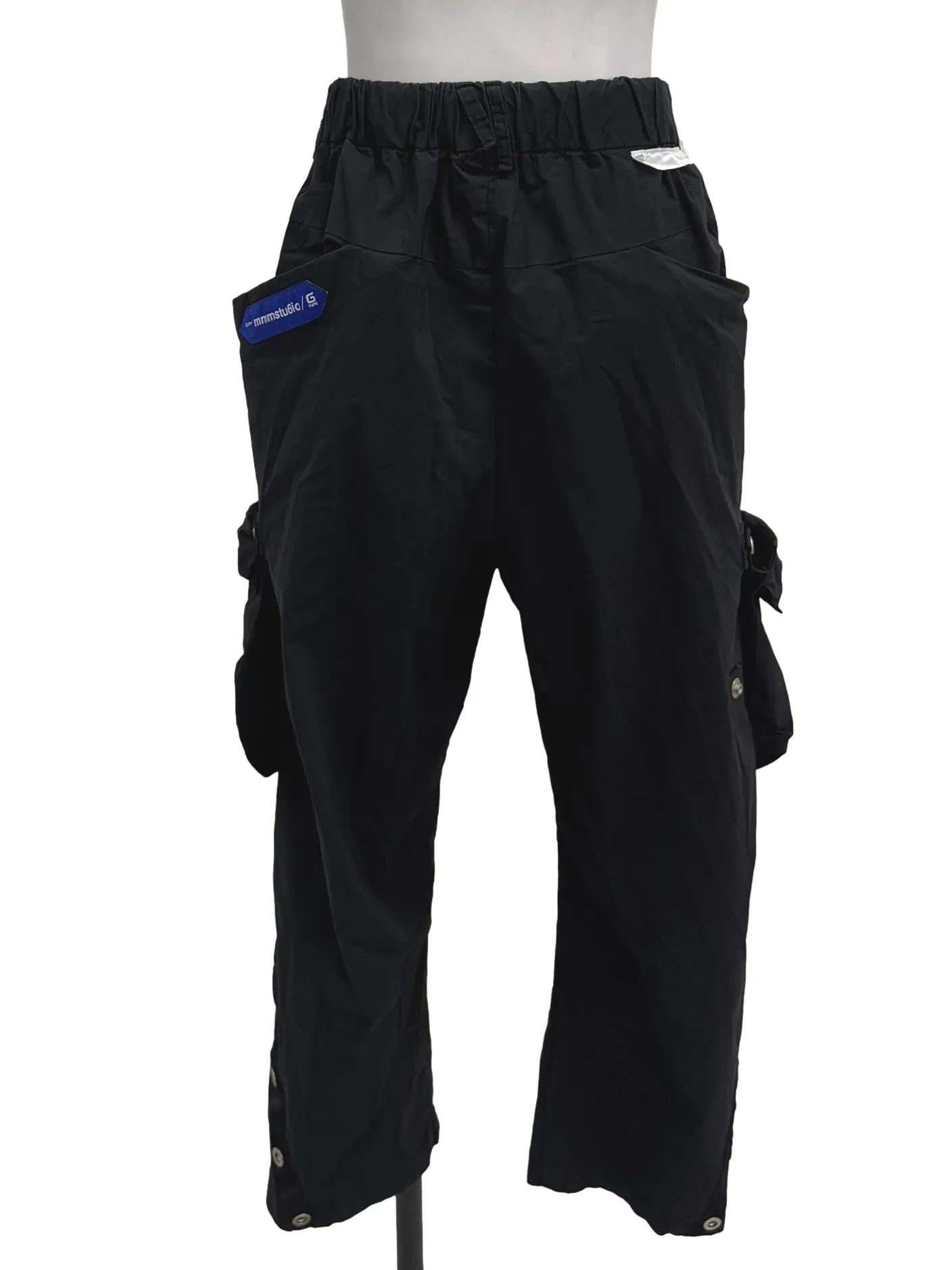 Ebony Black Cargo Pants