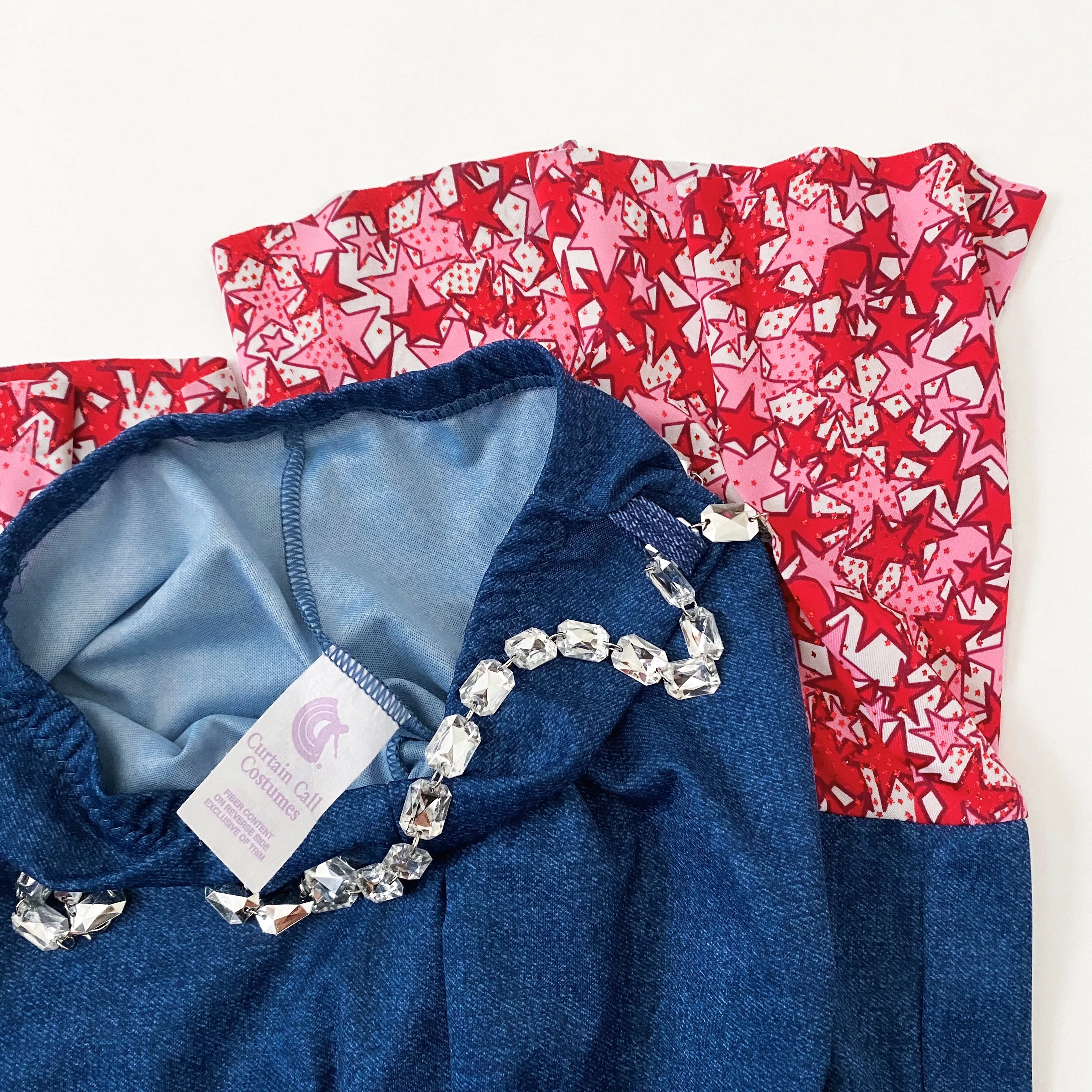 Funky Star Print Flare Pants