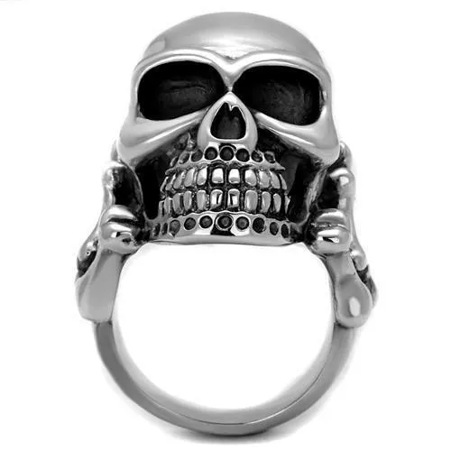 High polished (no plating) Stainless Steel Ring with No Stone for Women Style TK2246
