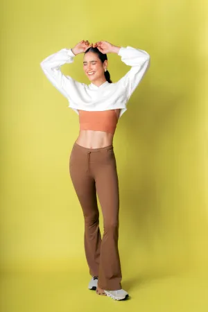 JET SET FLARE CARAMEL LEGGING