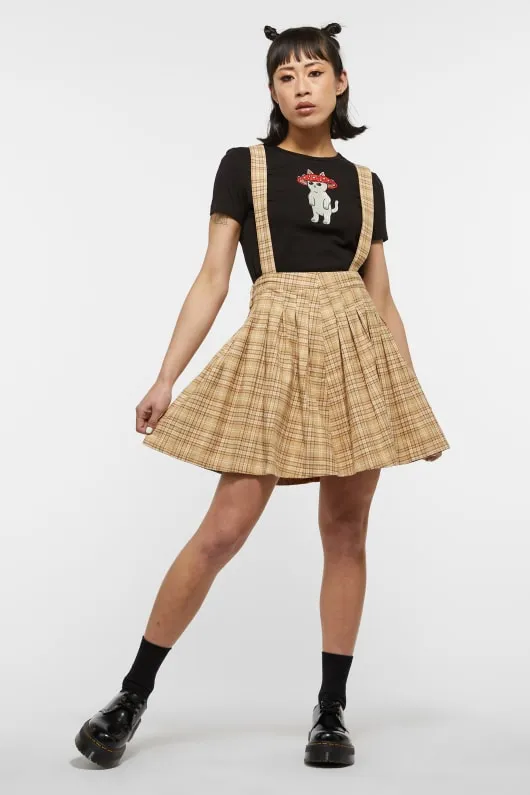 Meadow Tartan Pleated Pinny