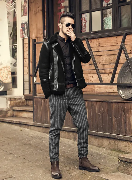 Men's Spring England Style Skinny Trousers
