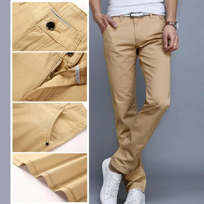 Men's Spring $ Summer Business Casual Pants