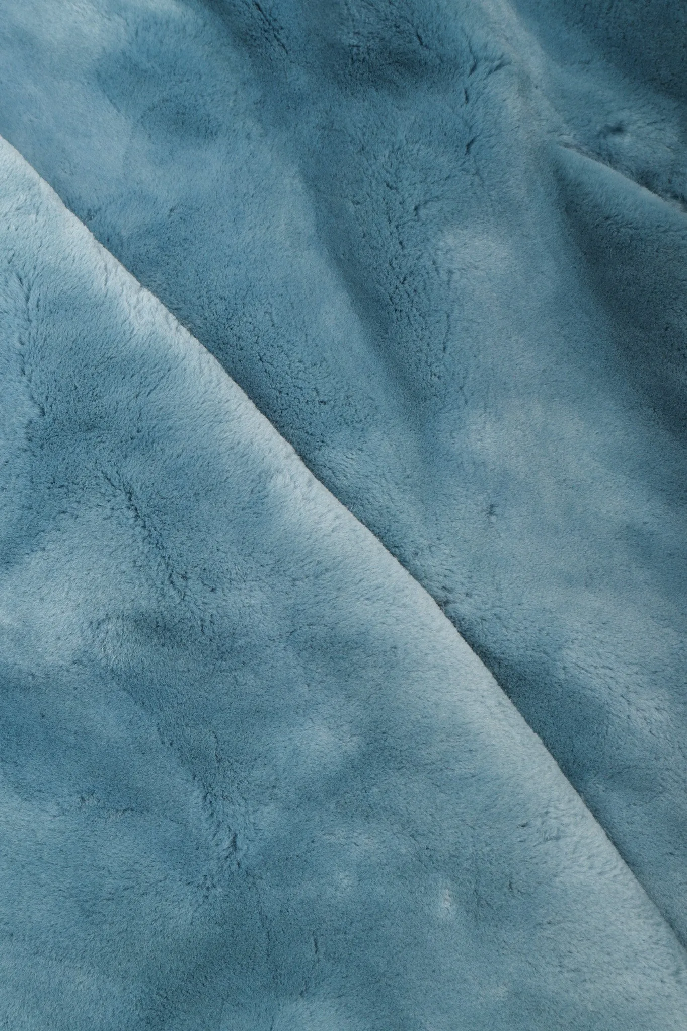Mongolian Trimmed Plush Fur Jacket