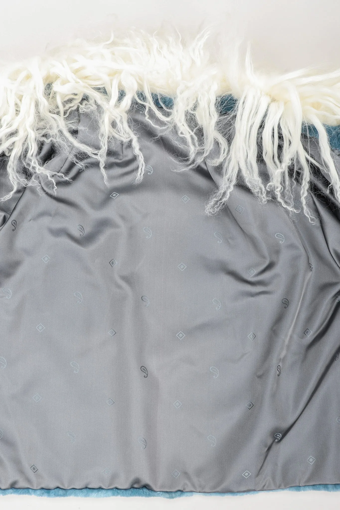 Mongolian Trimmed Plush Fur Jacket