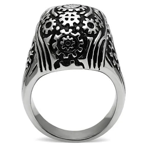 no plating Stainless Steel Ring TK580 for Men Style High