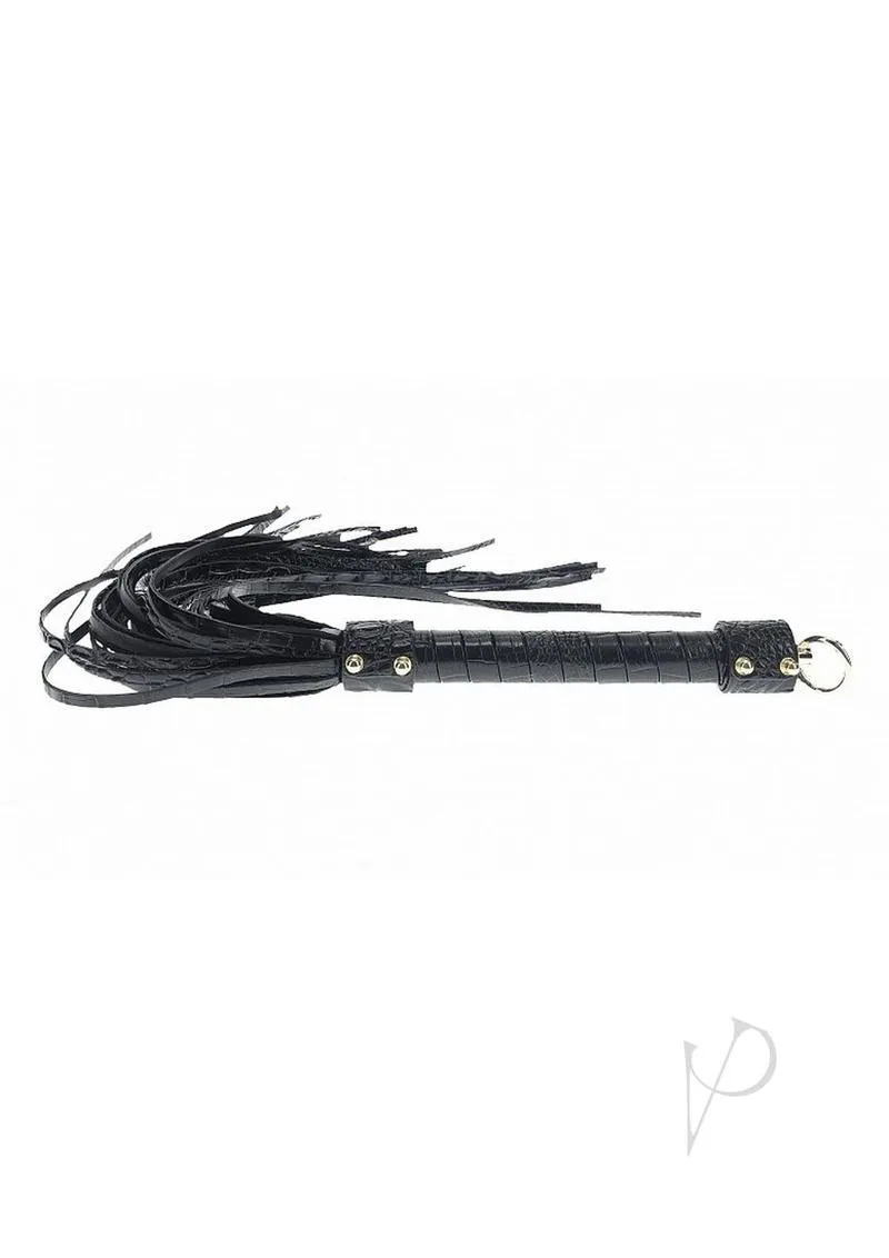 Ouch Rome Coll Flogger Black