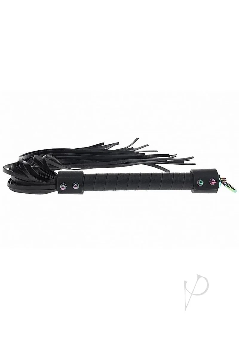Ouch Venice Coll Flogger Blk