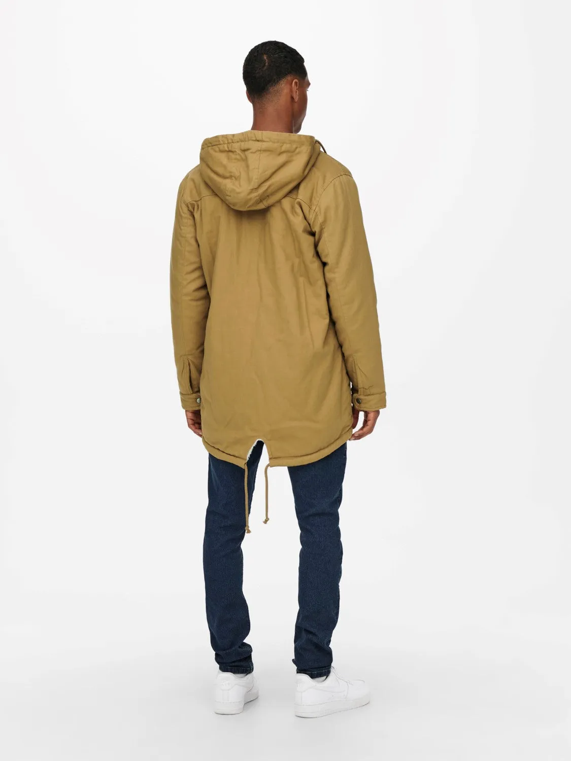 Parka Jacket - Tan