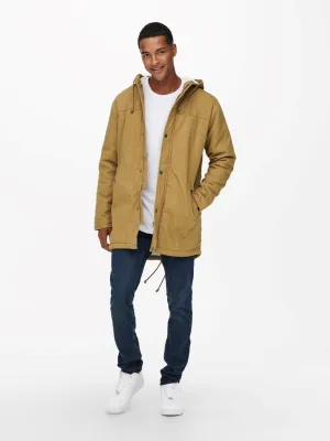 Parka Jacket - Tan