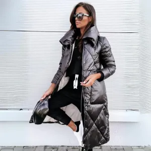 Rachel | Quilted Parka Coat