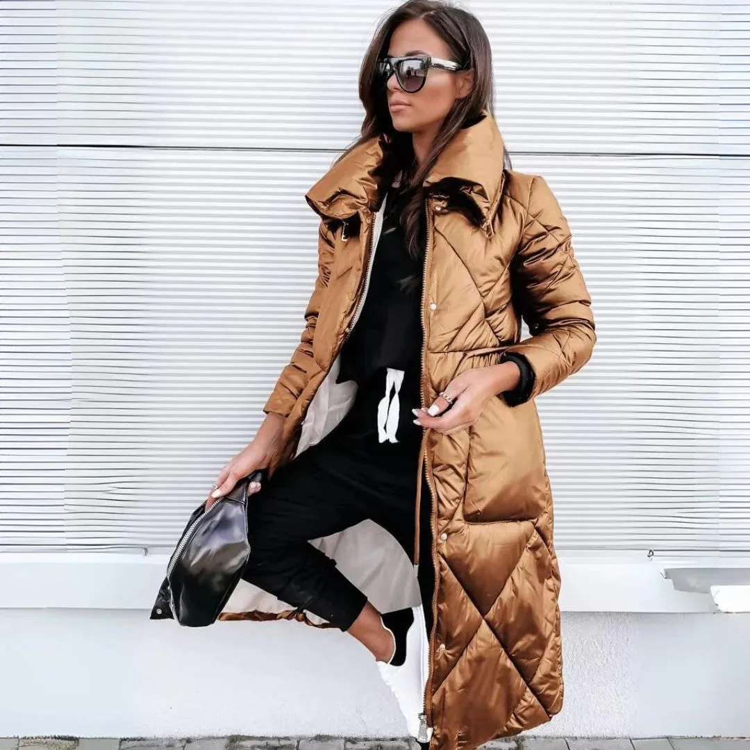 Rachel | Quilted Parka Coat