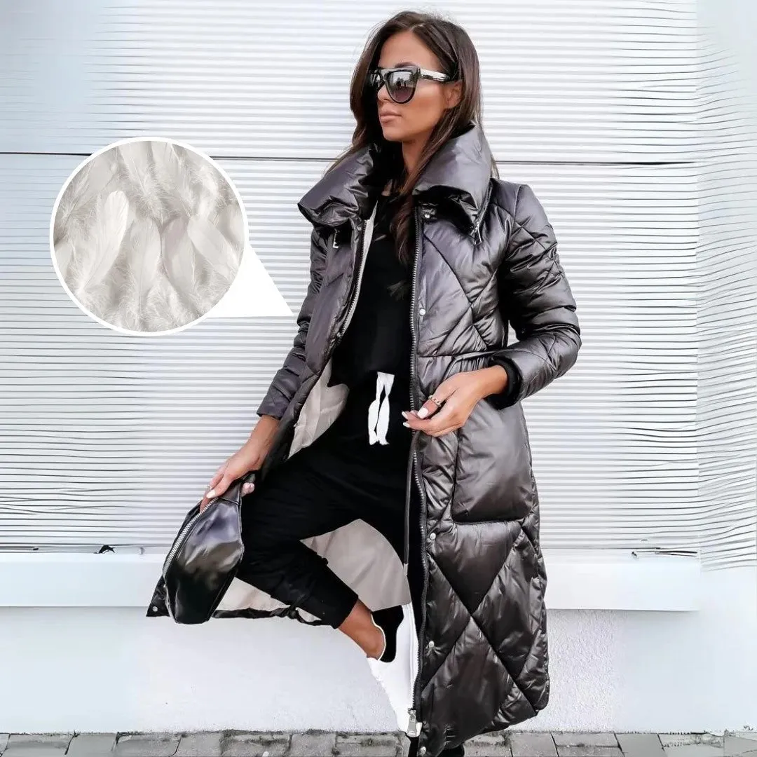 Rachel | Quilted Parka Coat