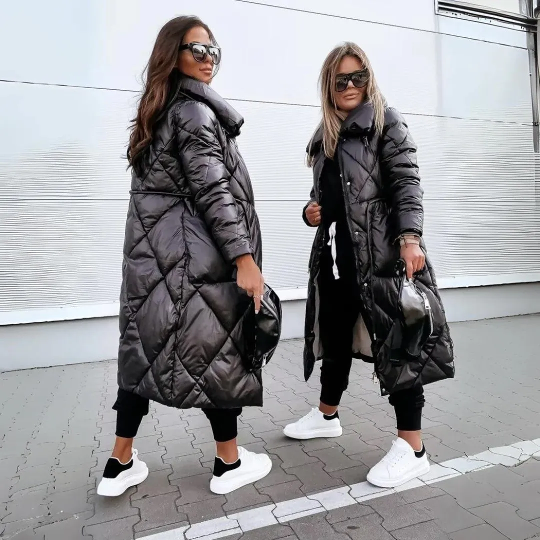 Rachel | Quilted Parka Coat