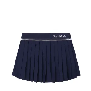 SPORTY & RICH WOMEN'S ABIGAIL PLEATED SKIRT