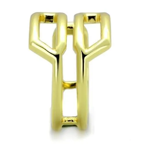 Steel Ring TK1884 for Women Style Plating