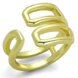 Steel Ring TK1884 for Women Style Plating