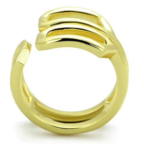 Steel Ring TK1884 for Women Style Plating