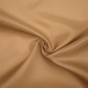 Teddy Caramel Brown Polyester Lining