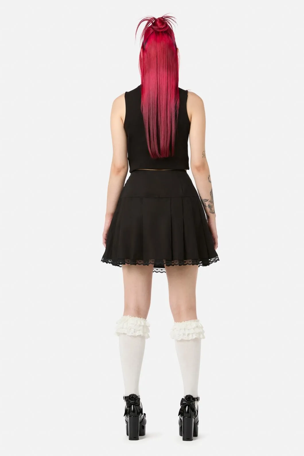 Two Of Hearts Lace Up Skirt